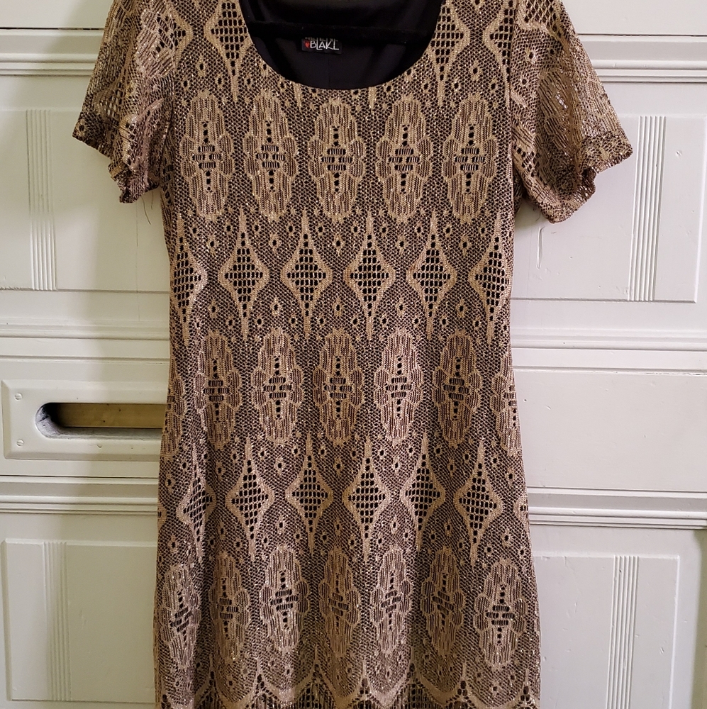 Flapper 1920s style dress